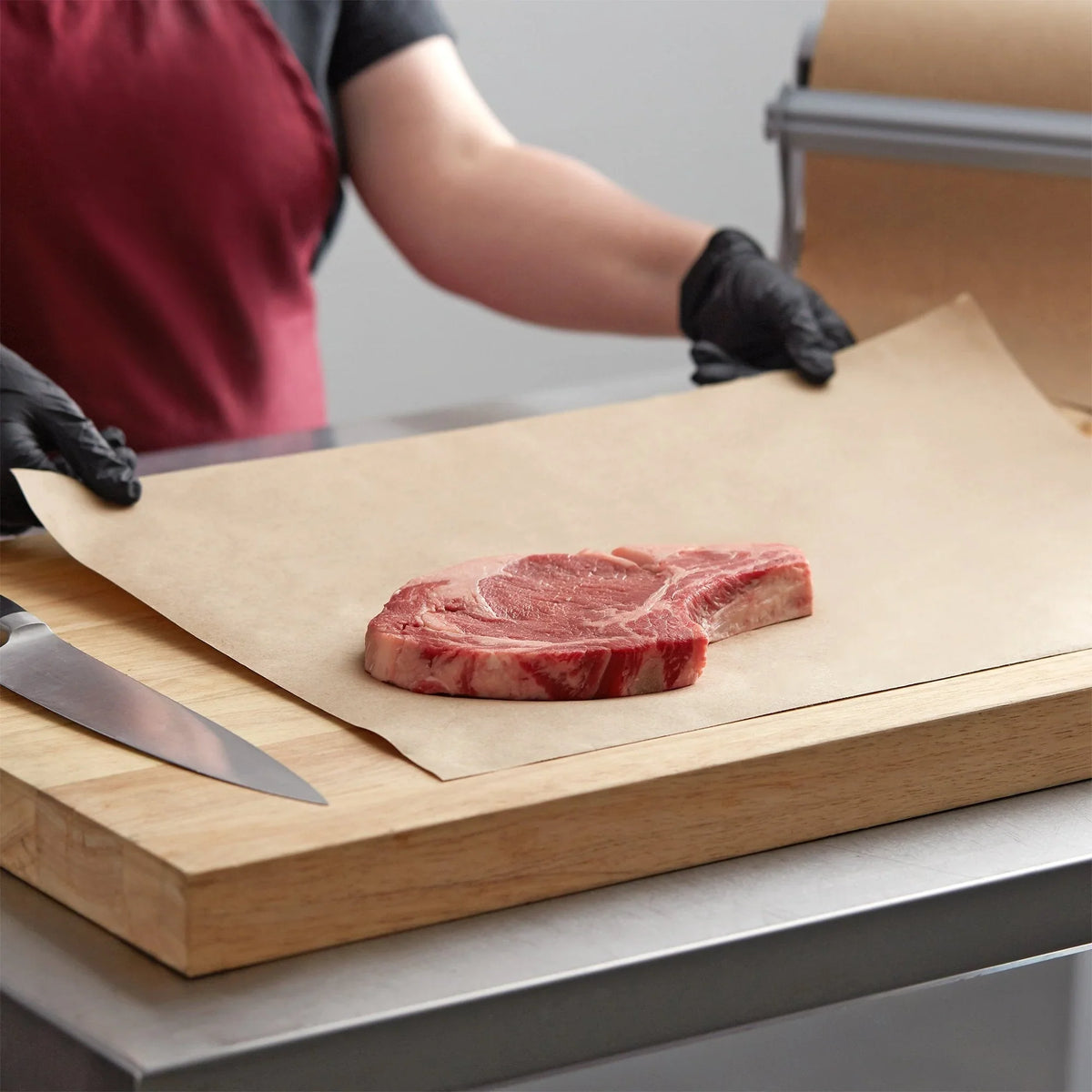 Meat Packaging Paper – Butcher, Peach & Steak Paper Rolls – Mega Store