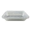 DURA - 1.5 Lbs Oblong Aluminum Container Shallow - 125/Pack