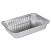 DURA - 1.5 Lbs Oblong Aluminum Container Shallow - 500/Case