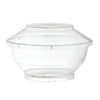 4 Oz Clear Dessert Bowl With Cover - 6 Sets