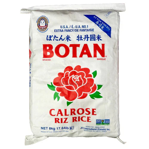Botan Calrose Rice Pre washed Sushi Rice - 8 Kg – Mega Store