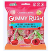 Cheery Chews - Gummy Rush Fizzy Cherries - 4 x 90g