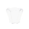 Clear Flower Shaped Dessert Cup - 12/Pack