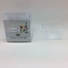 2 Oz Clear Plastic Mini Curved Square Bowls - 576/case