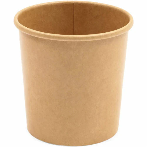 32 Oz Kraft Paper Soup Container - 500/Case