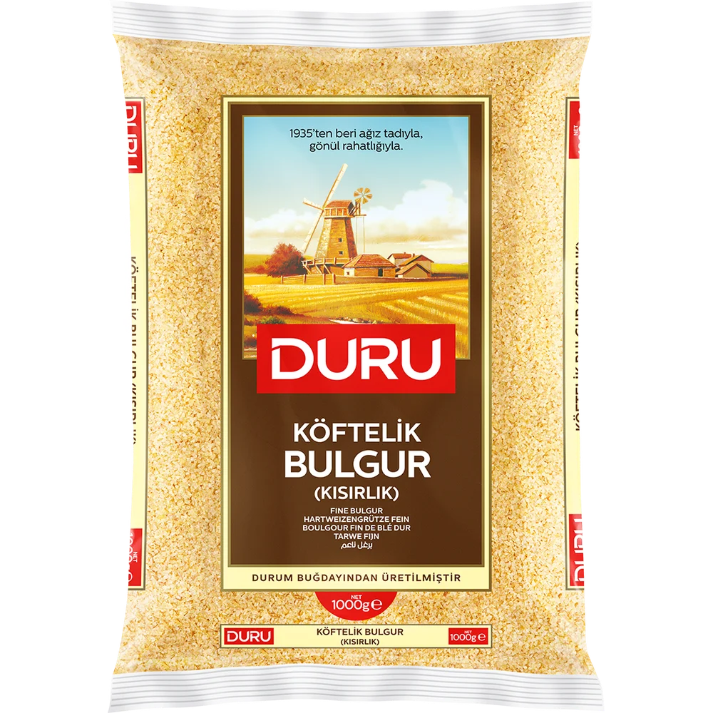 DURU Bulgur Fine #5 Of Yellow Bulgur 5 Kg, Wholesale Bulk Food Supplier ...