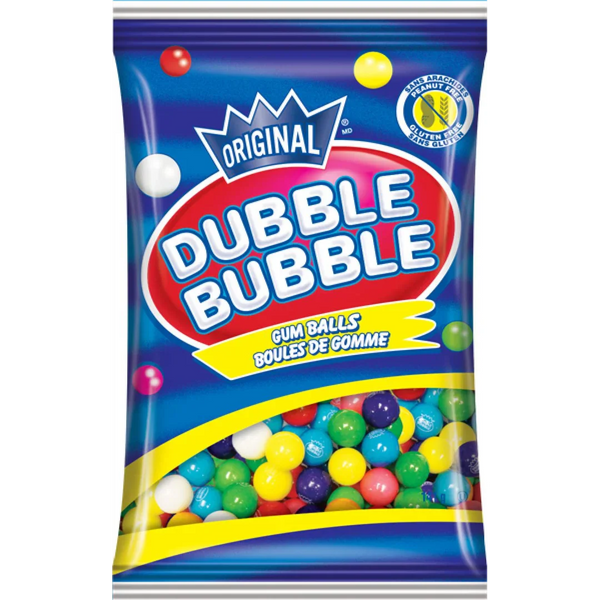Dubble Bubble Original Gum Balls Peg Bag 141g