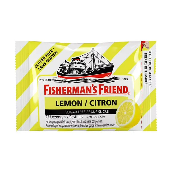 Fisherman's Friend - Lemon22 Lozenges - 24 Packs