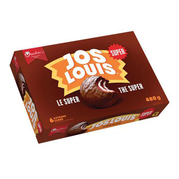 Jos Louis - Super Cakes With Chocolatey Coating & Creamy Filling - 480g