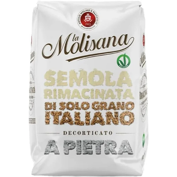 La Molisana - Double Milled Durum Wheat Semolina Flour - 1 Kg
