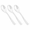 Mini Spoons clear plastic