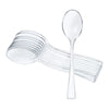 Mini Spoons clear plastic