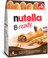 Nutella B-ready Crunchy Wafer Bars Filled With Nutella 6 Bars - 16 x 132g