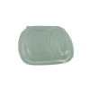 PET Lid For 2 Compartment 32 Oz Bagasse Container 