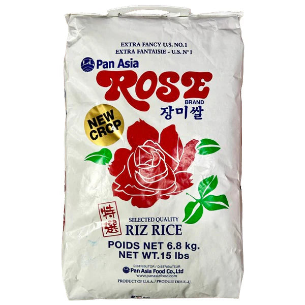 Pan Asia - Rose Extra Fancy Sushi Rice - 6.8 Kg