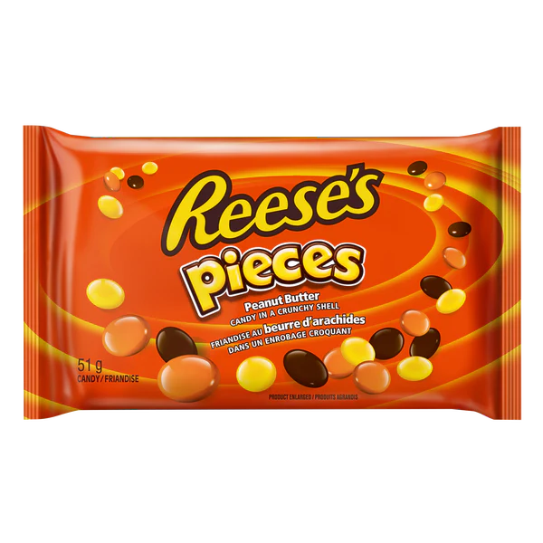 Reese - Pieces Peanut Butter Candy - 18 x 51g