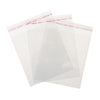 Hypax - Resalable Poly Bags With Strip 8" x 11" - 50 / Pack
