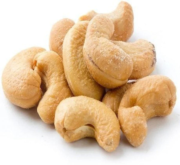 Roasted Salted Jumbo Cashews W1 Bulk - 25 Lbs