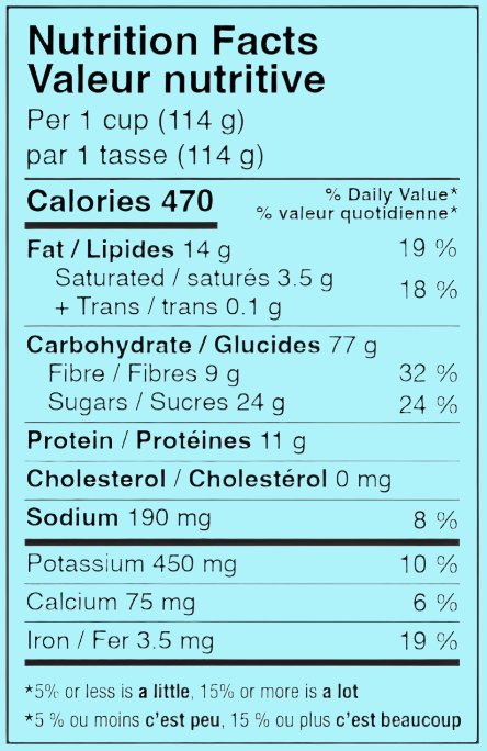 Rogers - Five Grain Cranberry Almond Granola Blend - 700g