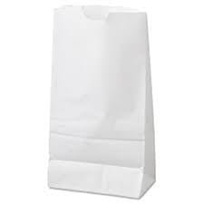 Atlantic - #20 - 20 Lbs White Paper Bag - 500/Pack - Megastore