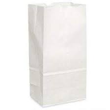 Atlantic - #3 - 3 Lbs White Paper Bag - 500/Pack - Megastore