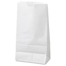 Atlantic - #8 - 8 Lbs White Paper Bag - 500/Pack - Megastore
