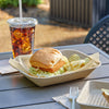 CKF - Savaday #200 Pulp Fiber Food Tray 21564 - 4 x 125/ Case - Megastore