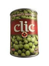Clic - Green Peas Cooked - 100 oz - Bulk Mart