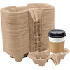 DURA - 2 Cup Carrier Tray Strong Holder - 500 / Case - Megastore