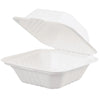 DURA - 6" x 6" x 3" Sugarcane & Bamboo Bagasse Sandwich Container - 200/Case - Megastore