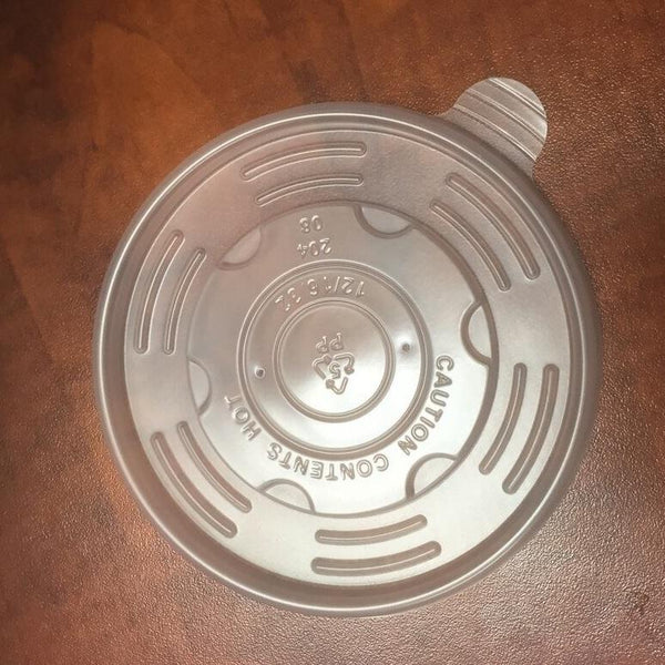 DURA - Plastic Lids For 8 Oz Paper Soup Container - 500/Case - Megastore