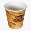 E2E - 6 Oz Hot Paper Cups Printed - 20 x 50 / Case - Megastore