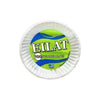 Eilat - 6" Uncoated Snack Paper Plates - 1000 / Case - Mega Store