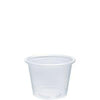 MC - 1 Oz Plastic Portion Cup Translucent - 100/Pack - Megastore