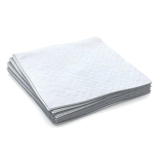 MC - 1 Ply 1/4 Fold White Beverage / Cocktail Napkins - 500/Pack - Megastore