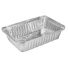 DURA - 2.25 Lbs Oblong Aluminum Foil Container - 125/Pack
