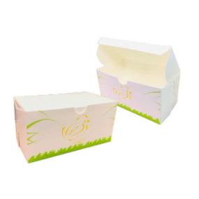 MC - 5.5"x 3.25"x 3" Printed Take Out Box - 200 / Case - Megastore