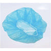 MC - Disposable Bouffant Cap Hair Net Blue Non-Woven - 100 / Pack - Megastore