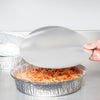 MC - Foil Laminated Board Lid for 7" Round Aluminum Containers - 500/Case - Megastore
