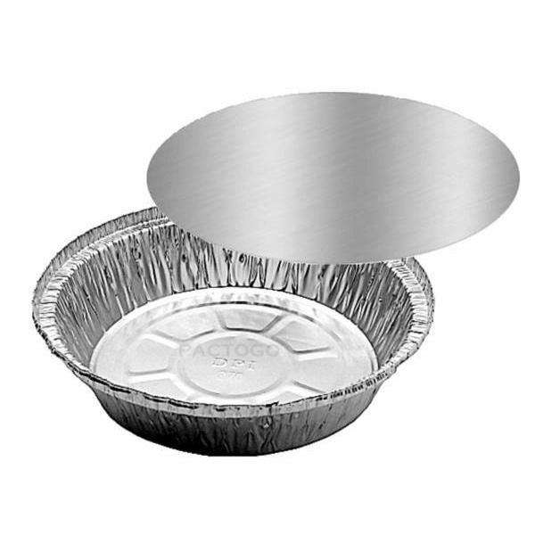 MC - Foil Laminated Board Lid for 7" Round Aluminum Containers - 500/Case - Megastore