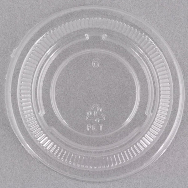 MC - Lids For 2 Oz Plastic Portion Cup Clear - 2000 / Case - Megastore