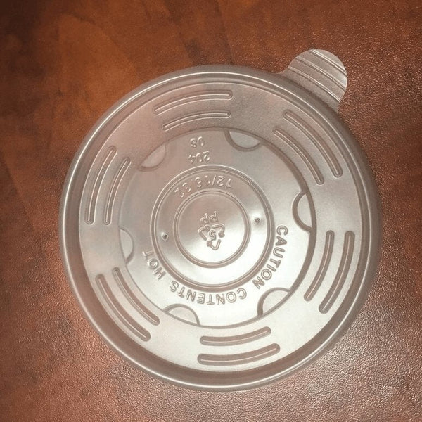 MC - Plastic Lids For 12,16, 24, 32 Oz Paper Soup Container - 500/Case - Megastore