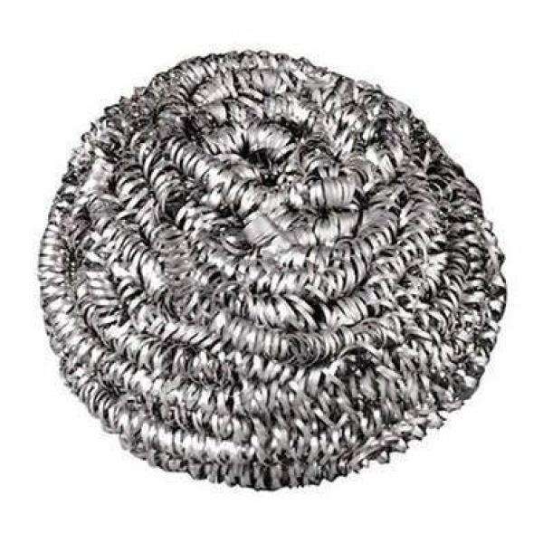 MC - Stainless Steel Scrubber Scouring Pad 30 G - 20/Pack - Megastore