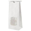 McCall's - 1 Lb. White Paper Bag With Window & Tin Tie Closure - 25/Pack - Megastore