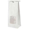 McCall's - 1/2 Lb. White Paper Bag With Window & Tin Tie Closure - 25/Pack - Megastore