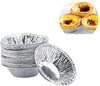 ML - 2" Round Aluminum Foil Tart Pans - 10,000/Case - Megastore