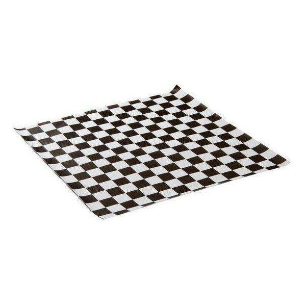 MPC - 12" x 12" Black Checker Paper - 1000 / Pack - Megastore