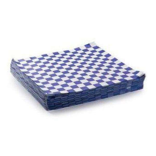 MPC - 12" x 12" Blue Checker Paper - 1000 / Pack - Megastore