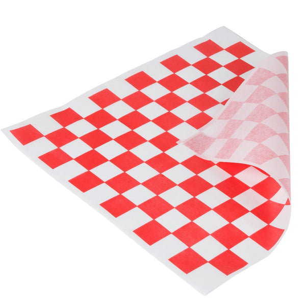 MPC - 12" x 12" Red Checker Paper - 1000 / Pack - Megastore