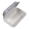 New-Wave - 9" x 6" x 3" Sugarcane & Bamboo Bagasse Container - 50/Sleeve - Megastore